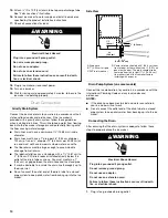 Preview for 10 page of KitchenAid P6GEG2KL Use & Care Manual