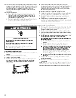 Preview for 42 page of KitchenAid P6GEG2KL Use & Care Manual