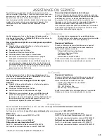 Preview for 69 page of KitchenAid P6GEG2KL Use & Care Manual