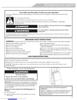 Preview for 3 page of KitchenAid P9RFWB2L Use & Care Manual