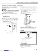 Preview for 9 page of KitchenAid P9RFWB2L Use & Care Manual