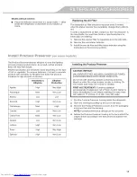 Preview for 17 page of KitchenAid P9RFWB2L Use & Care Manual