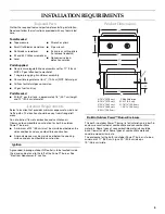 Preview for 5 page of KitchenAid POWER KBPU182VSS Installation Instructions And Use And Care Manual