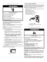 Preview for 9 page of KitchenAid POWER KBPU182VSS Installation Instructions And Use And Care Manual