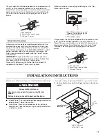 Preview for 11 page of KitchenAid POWER KBPU182VSS Installation Instructions And Use And Care Manual