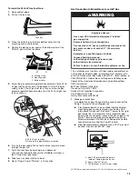 Preview for 13 page of KitchenAid POWER KBPU182VSS Installation Instructions And Use And Care Manual