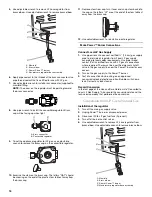 Preview for 16 page of KitchenAid POWER KBPU182VSS Installation Instructions And Use And Care Manual