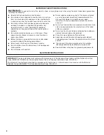 Preview for 4 page of KitchenAid Pro Line FRONT-LOADING GAS DRYER Use And Care Manual