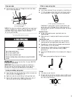 Preview for 9 page of KitchenAid Pro Line FRONT-LOADING GAS DRYER Use And Care Manual