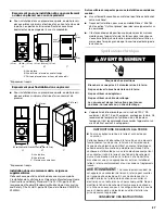 Preview for 27 page of KitchenAid Pro Line FRONT-LOADING GAS DRYER Use And Care Manual