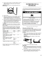 Preview for 39 page of KitchenAid Pro Line FRONT-LOADING GAS DRYER Use And Care Manual