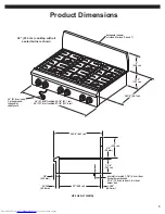 Preview for 3 page of KitchenAid Pro Line KGCP462K Installation Instructions Manual