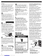 Preview for 6 page of KitchenAid Pro Line KGCP462K Installation Instructions Manual