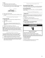 Preview for 21 page of KitchenAid PRO LINE KHEV01RSS0 Use & Care Manual