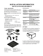 Preview for 9 page of KitchenAid Pro Line KHWV01RSS Technical Education