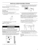 Preview for 7 page of KitchenAid PRO LINE KHWV01RSS0 Use & Care Manual