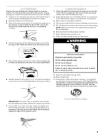 Preview for 9 page of KitchenAid PRO LINE KHWV01RSS0 Use & Care Manual