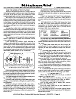 Preview for 6 page of KitchenAid Pro Line KPCG100 Service Manual