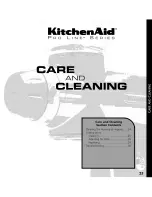 Preview for 23 page of KitchenAid Pro Line KPCG100 Use & Care Manual