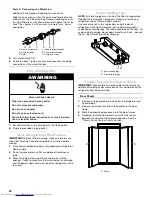 Предварительный просмотр 20 страницы KitchenAid REFRIGERATOR Installation Manual