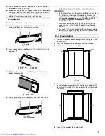 Предварительный просмотр 21 страницы KitchenAid REFRIGERATOR Installation Manual