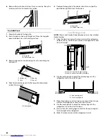 Предварительный просмотр 22 страницы KitchenAid REFRIGERATOR Installation Manual