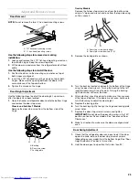 Предварительный просмотр 23 страницы KitchenAid REFRIGERATOR Installation Manual