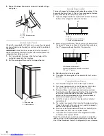 Предварительный просмотр 24 страницы KitchenAid REFRIGERATOR Installation Manual