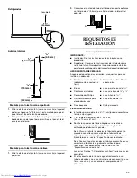 Предварительный просмотр 37 страницы KitchenAid REFRIGERATOR Installation Manual