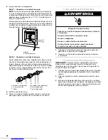 Предварительный просмотр 42 страницы KitchenAid REFRIGERATOR Installation Manual