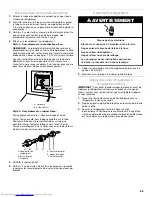 Предварительный просмотр 65 страницы KitchenAid REFRIGERATOR Installation Manual