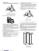 Предварительный просмотр 70 страницы KitchenAid REFRIGERATOR Installation Manual