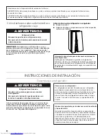 Preview for 24 page of KitchenAid REFRIGERATOR User Instructions