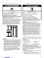 Preview for 51 page of KitchenAid REFRIGERATOR User Instructions