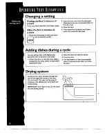 Preview for 16 page of KitchenAid Sculptura KUDH24SE Use And Care Manual