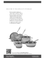 Предварительный просмотр 2 страницы KitchenAid Sculptured Stainless Steel Cookware Instructions Manual