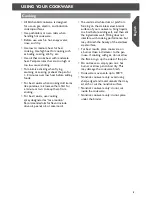 Предварительный просмотр 5 страницы KitchenAid Sculptured Stainless Steel Cookware Instructions Manual
