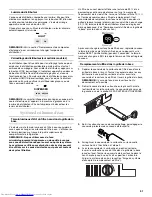 Предварительный просмотр 51 страницы KitchenAid Side-by-Side Referigerator Use And Care Manual