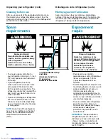 Preview for 10 page of KitchenAid Side Refrigerator Use & Care Manual