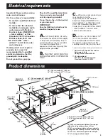 Preview for 3 page of KitchenAid Slide-out Vent Hood Installation And Use Instructions Manual