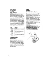 Preview for 16 page of KitchenAid Superba Classic KUDS21C Use And Care Manual