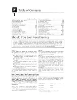 Preview for 3 page of KitchenAid Superba KDS20A Use And Care Manual