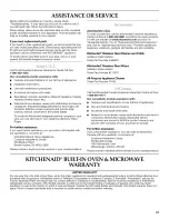 Preview for 21 page of KitchenAid Superba KEBS107 Use & Care Manual