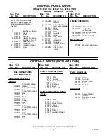 Preview for 2 page of KitchenAid SUPERBA KEBS277YAL4 Parts List