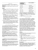 Предварительный просмотр 27 страницы KitchenAid SUPERBA KEMS308 Use & Care Manual
