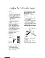 Preview for 6 page of KitchenAid Superba KSRB27Q Use And Care Manual