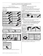 Preview for 3 page of KitchenAid Superba Series Installation Instructions Manual