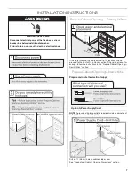 Preview for 7 page of KitchenAid Superba Series Installation Instructions Manual