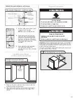 Preview for 11 page of KitchenAid Superba Series Installation Instructions Manual