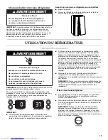 Предварительный просмотр 13 страницы KitchenAid T1WB2 User Instructions